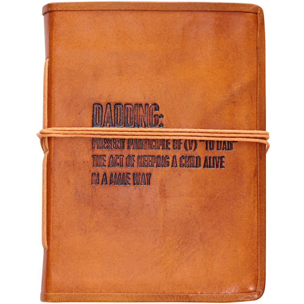 Dadding Journal - Leather Bound Father's Day Gift