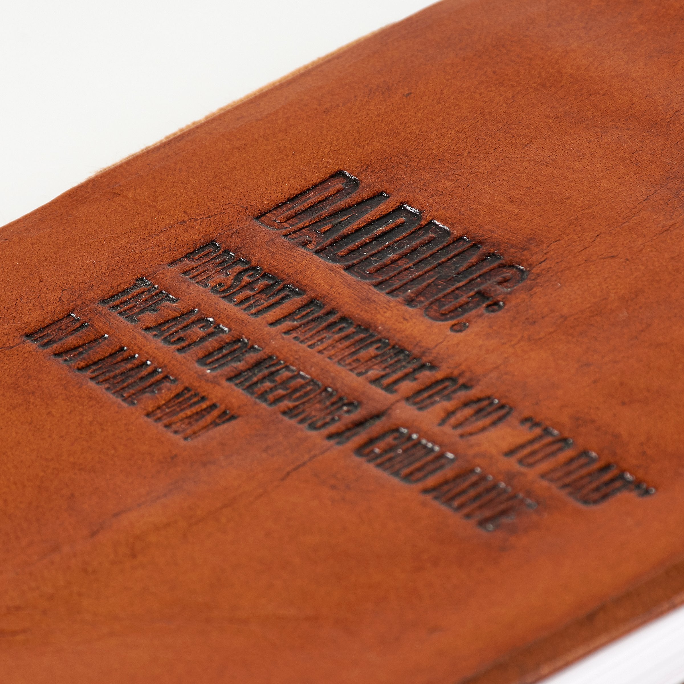 Dadding Journal - Leather Bound Father's Day Gift