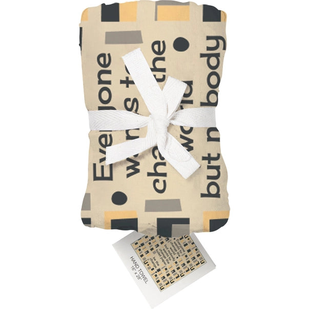 Be the Change Hand Towel