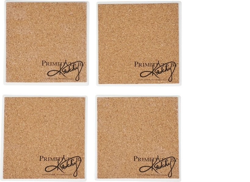 Farm Animal Coaster Set