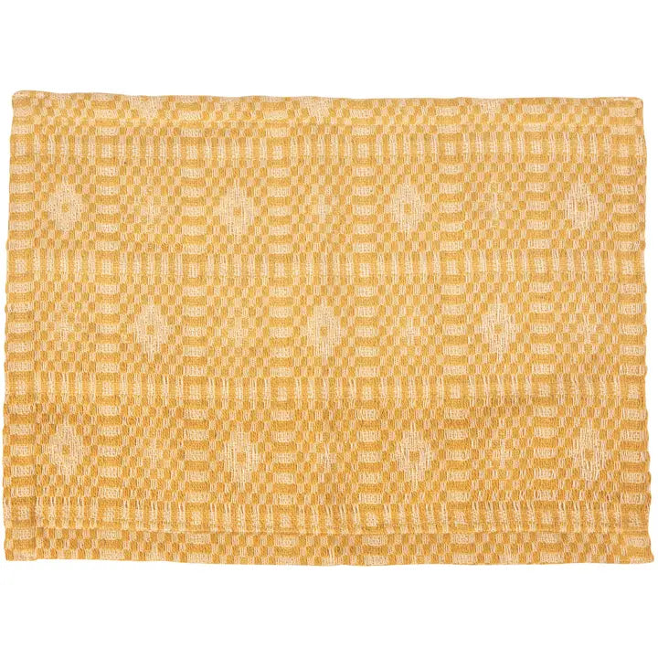 Gold Diamond Placemat Set