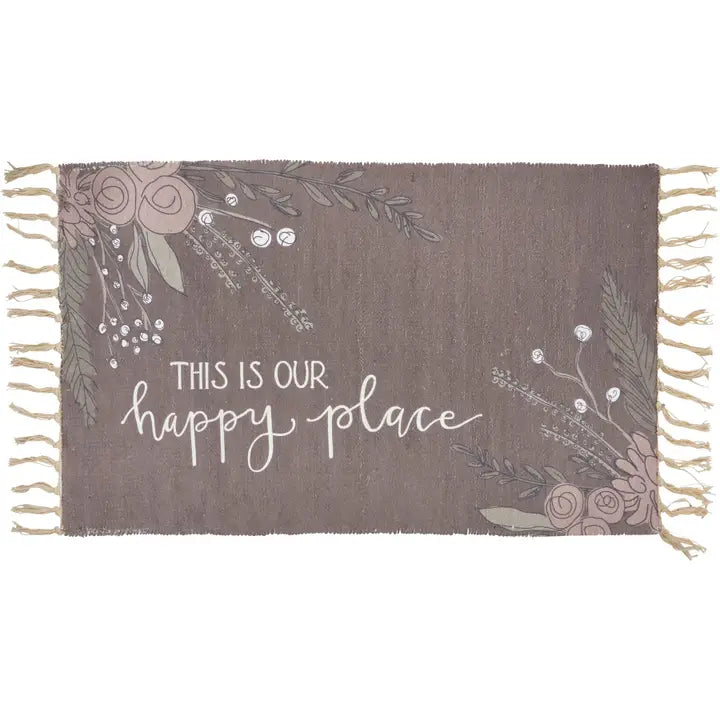 This Is Our Happy Place Rug
