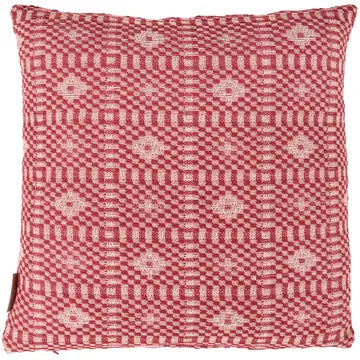 Red Diamond Throw Pillow