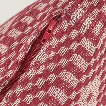 Red Diamond Throw Pillow