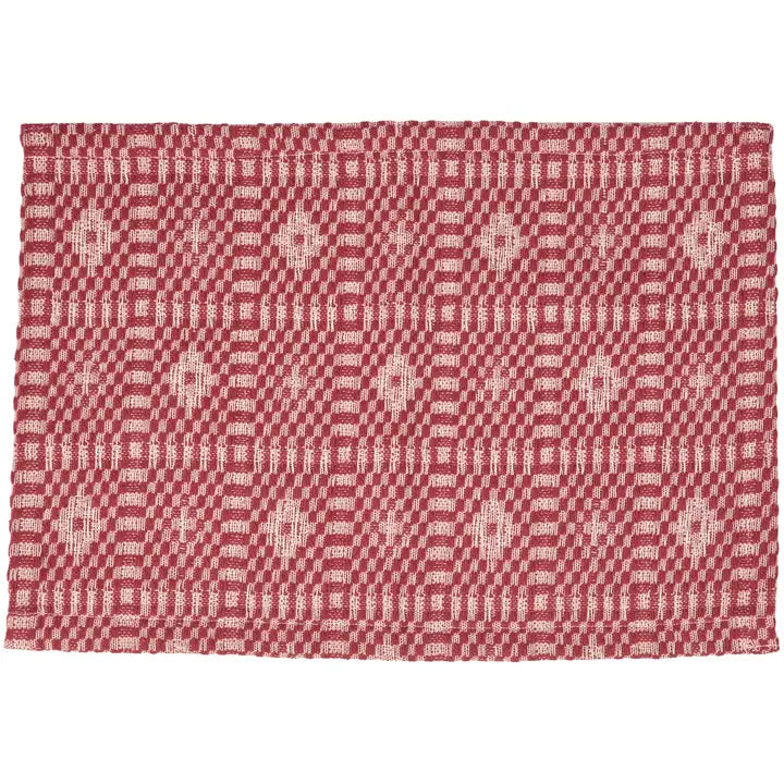 Red Diamond Placemat Set