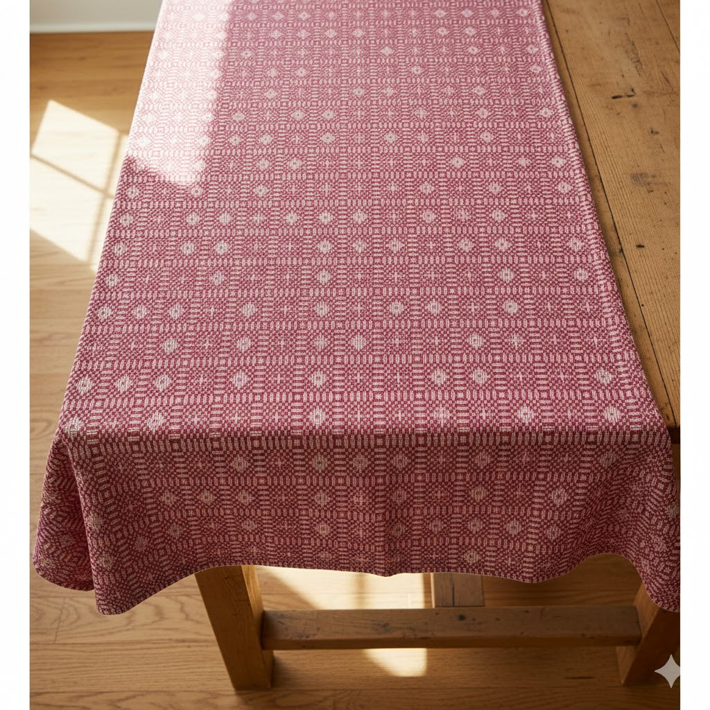 Red Diamond Tablecloth