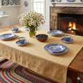 Gold Diamond Tablecloth
